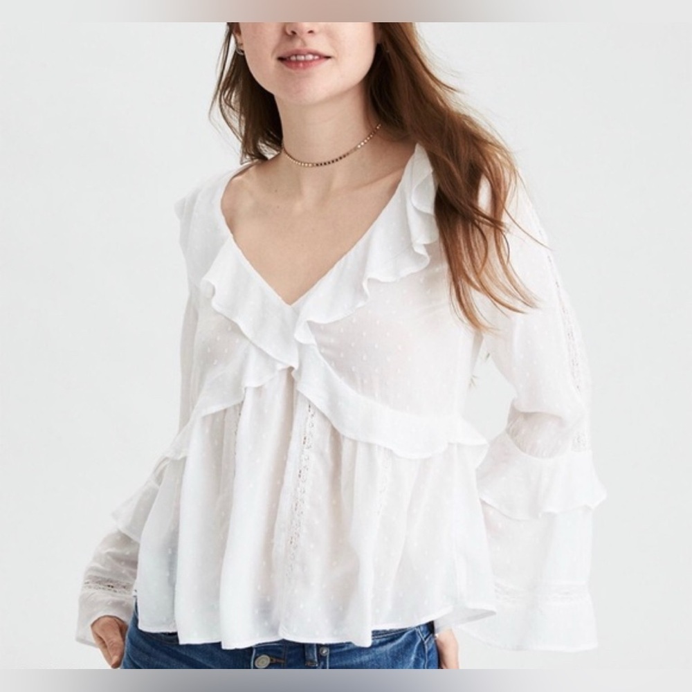 American Eagle Outfitters Blush Glitter Fabric